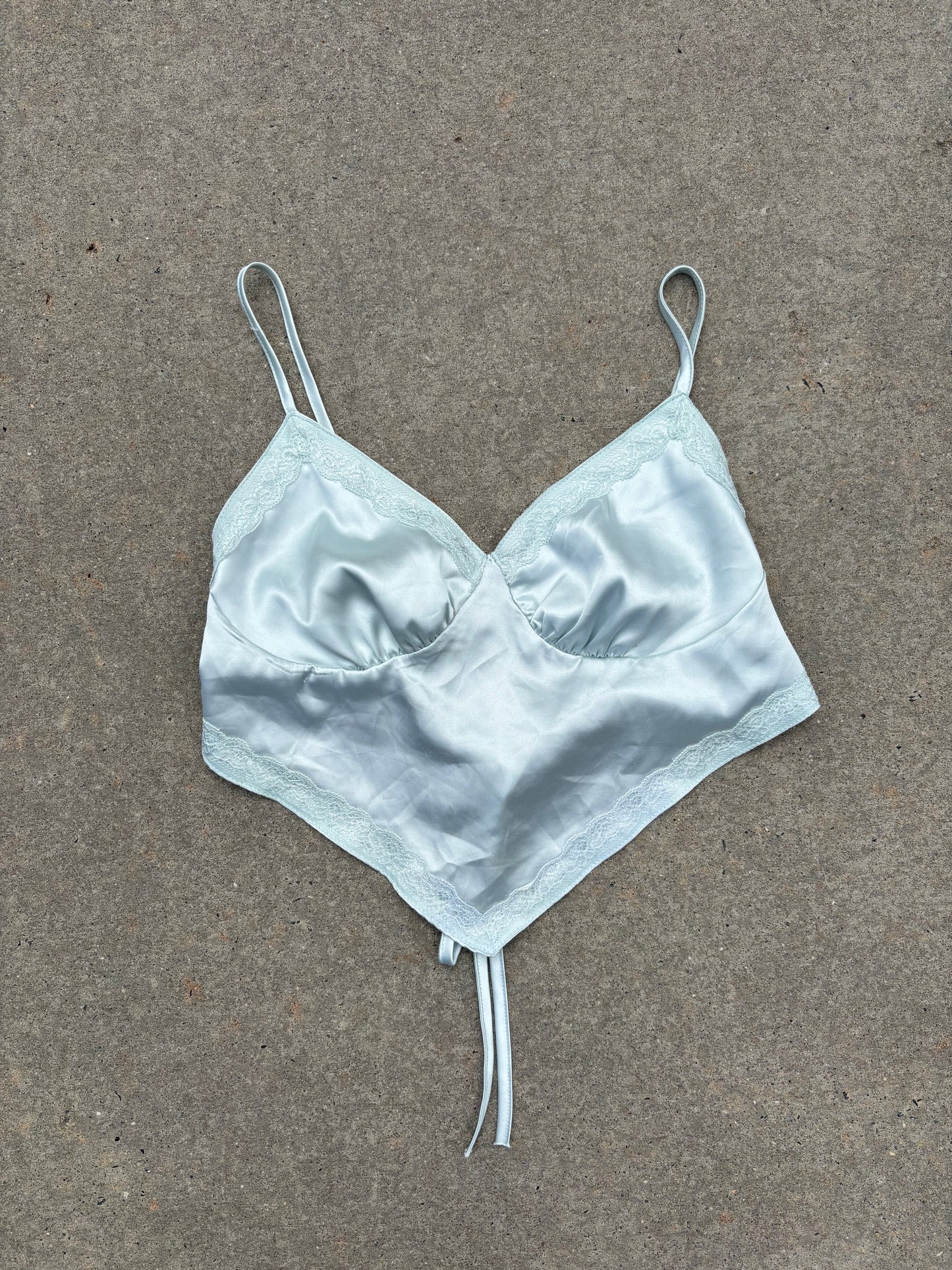 Dainty Blue Silk top
