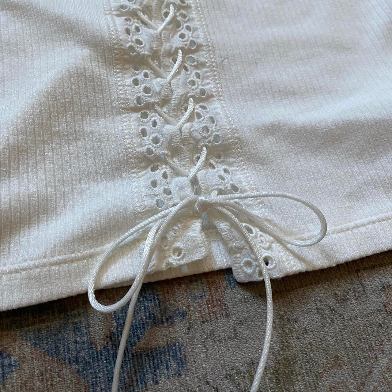 Boho Lace-up Tank