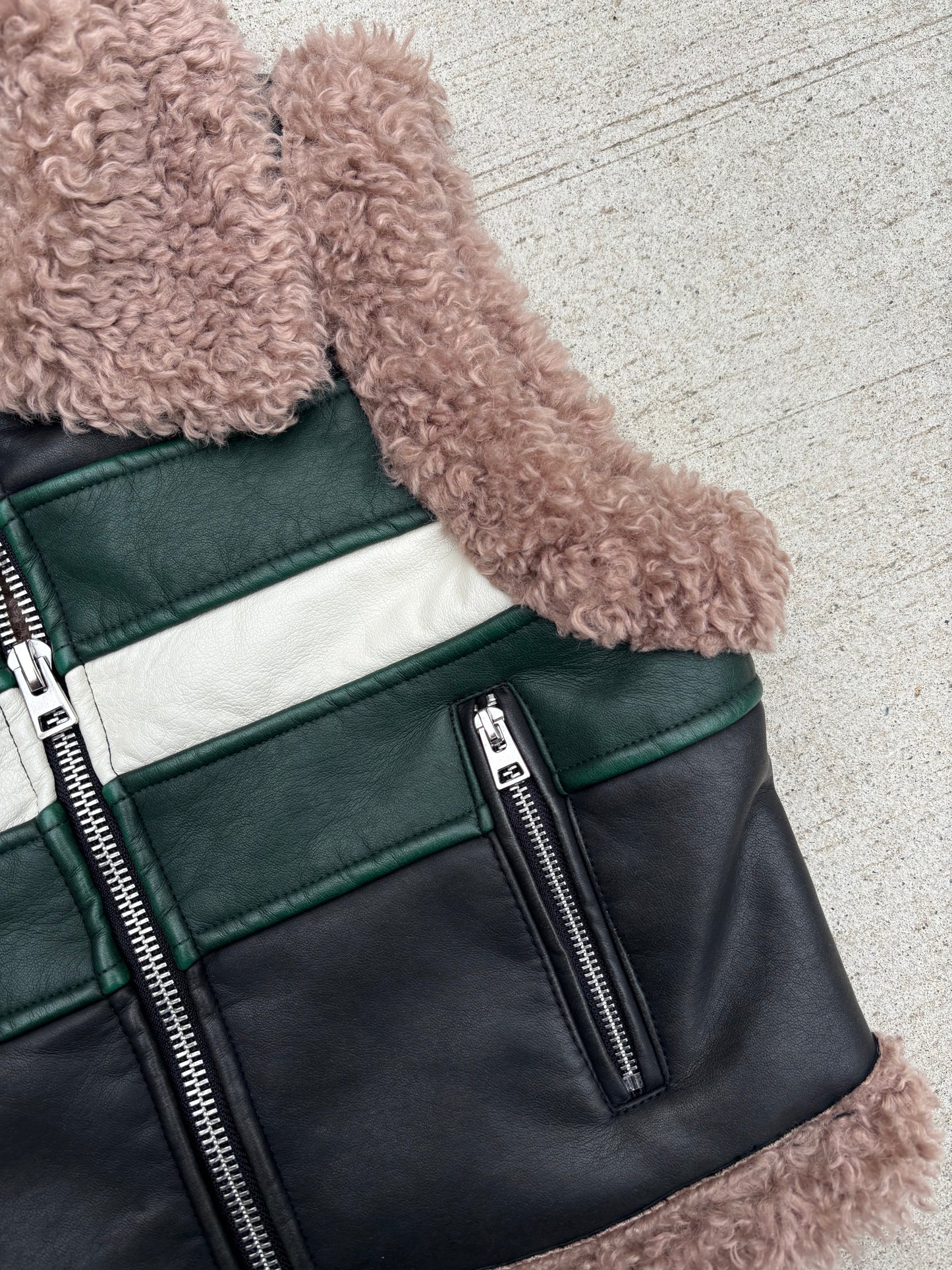 Urban Fur & Leather Vest