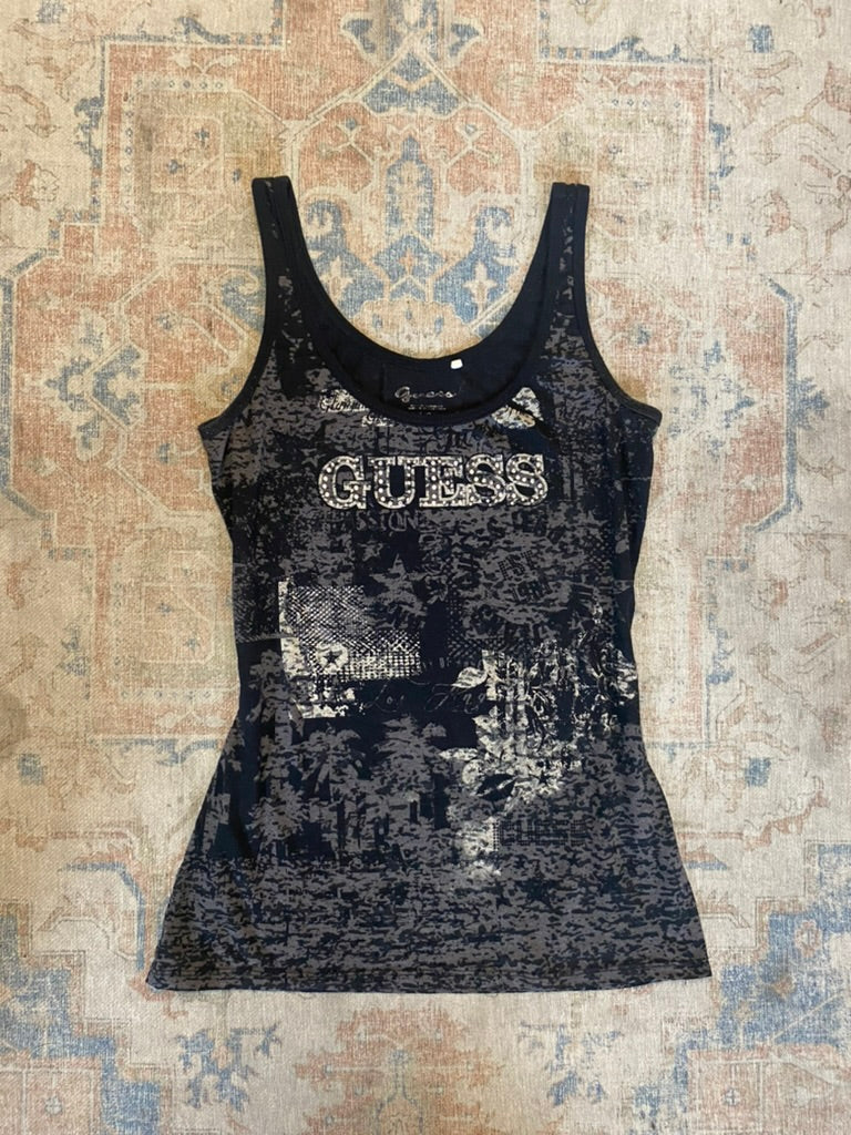 Guess graphic tank