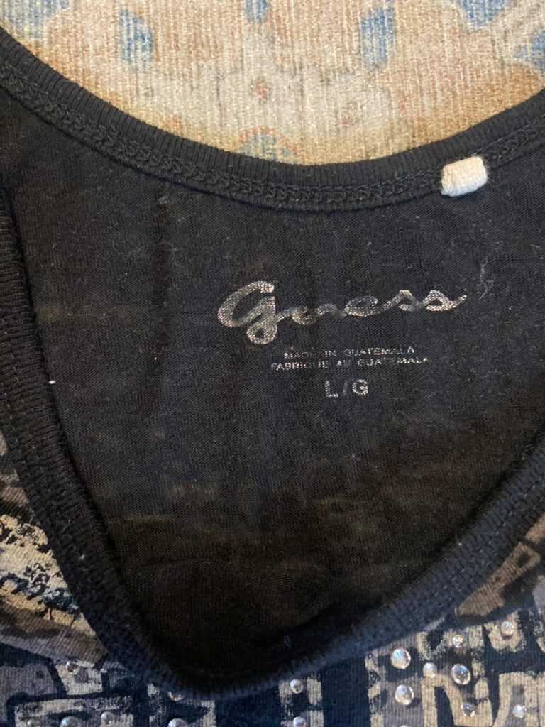 Guess graphic tank