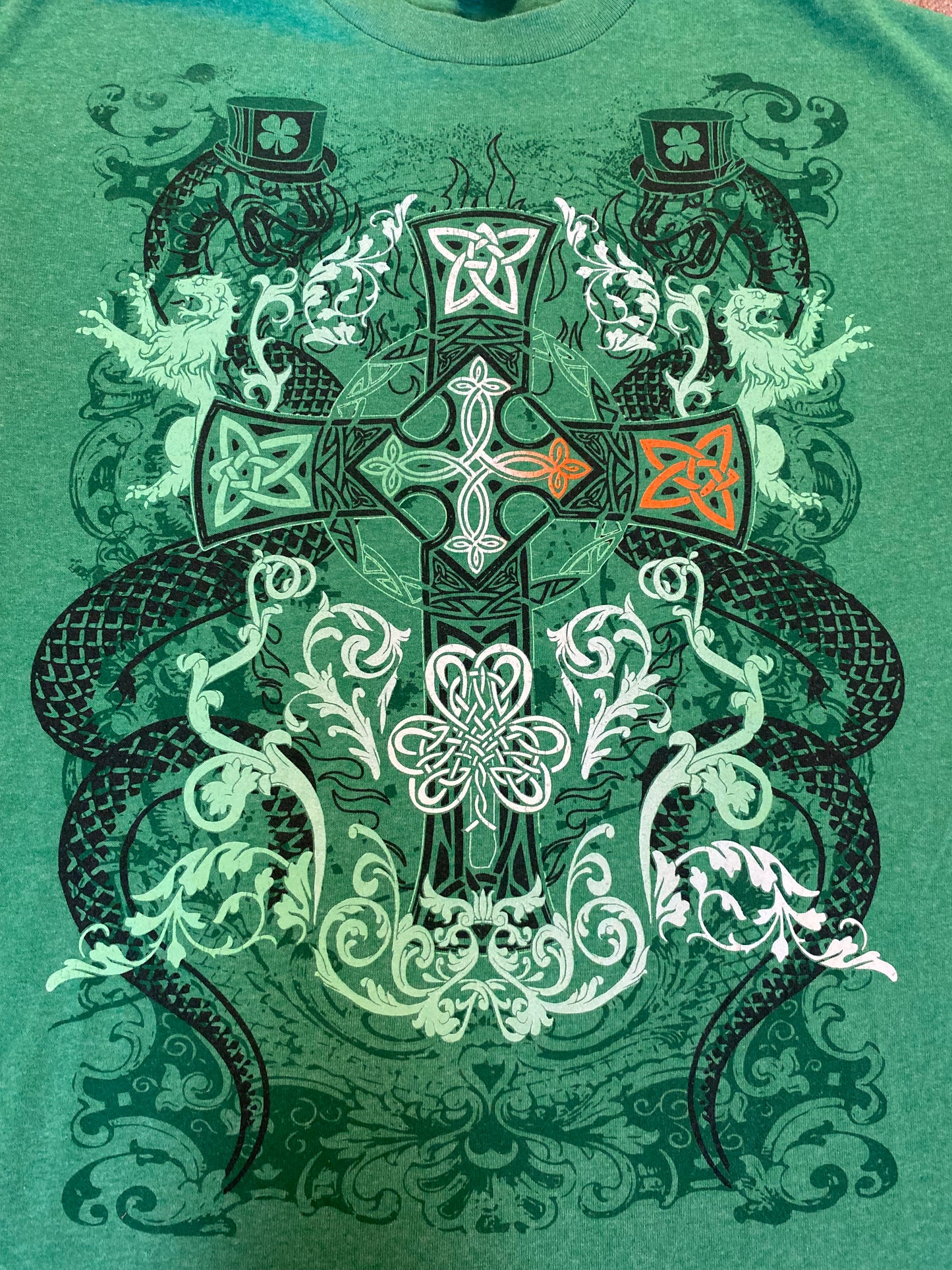 lucky green graphic tee (mens)